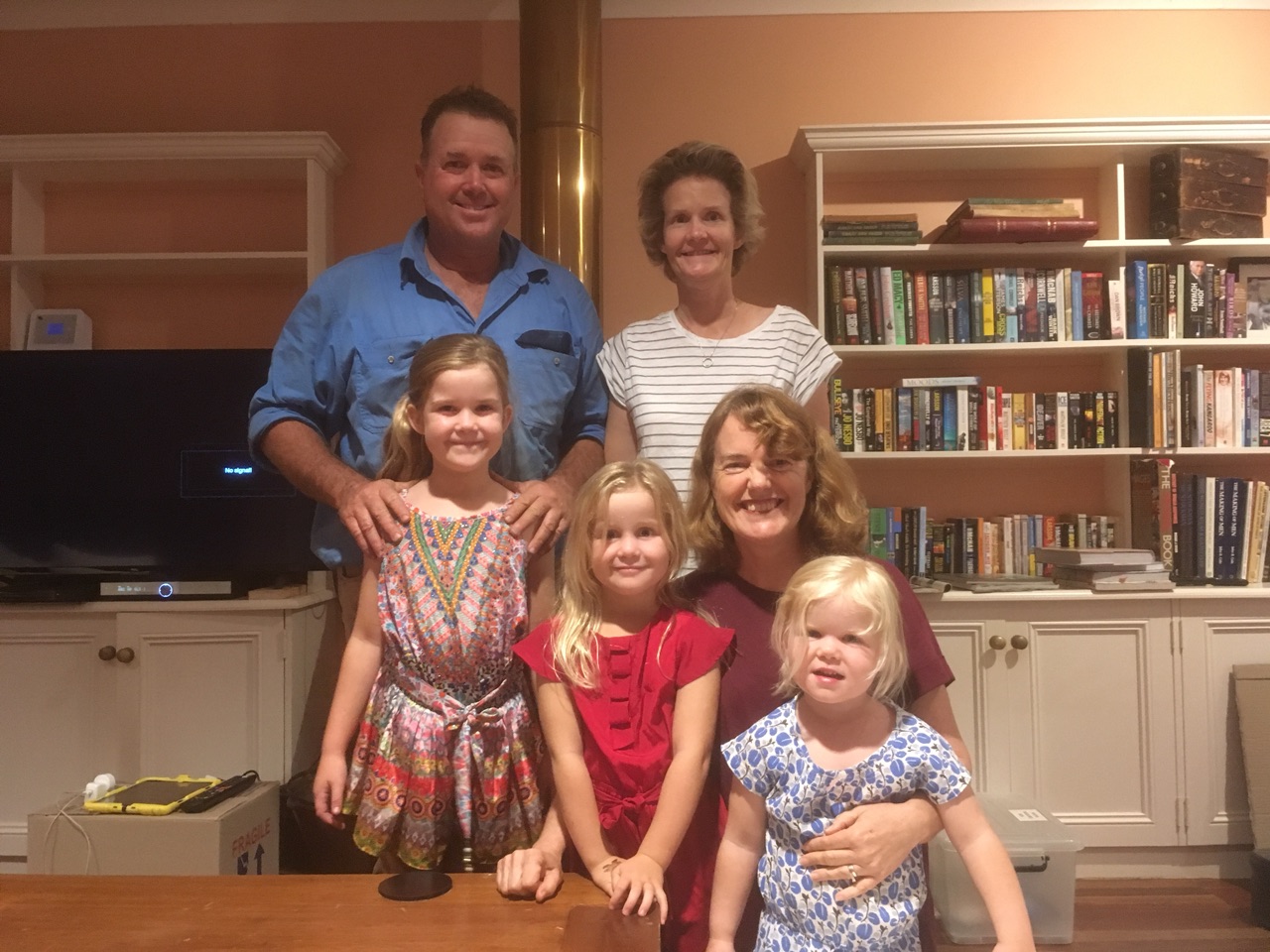 Boyd, Katie with Phoebe, Topsy and Tilly