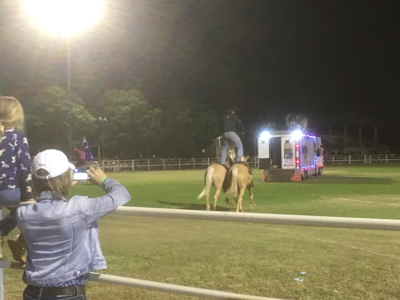 Now Its A Horse Up Top