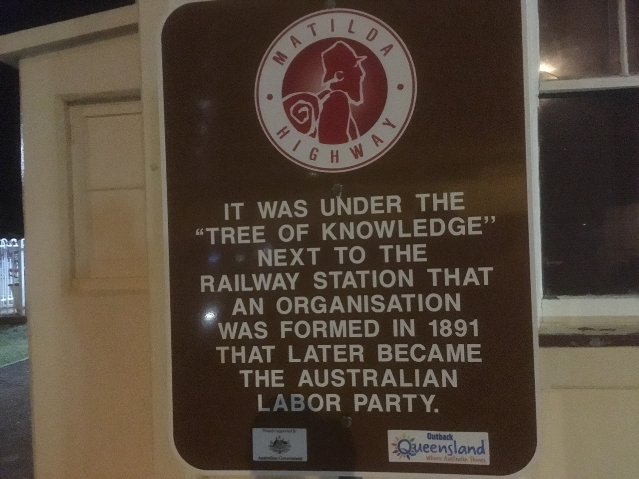 A Sign