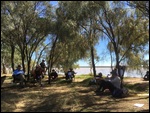 The lake