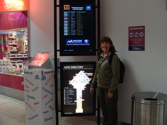 Melbourne departures