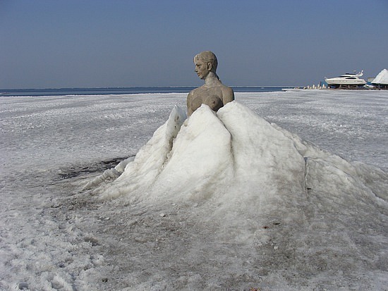 A very cold mermaid