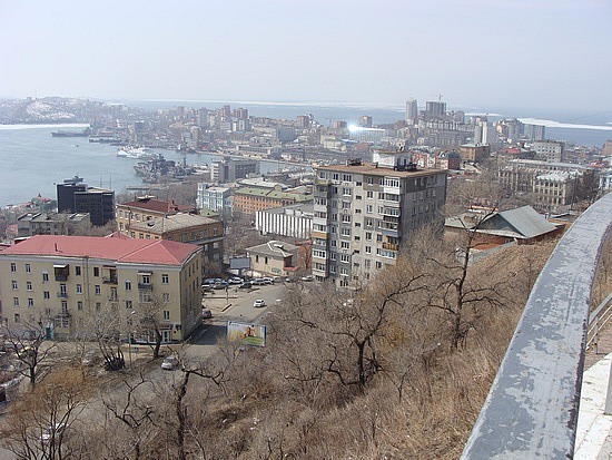 Vladivostok from the hill
