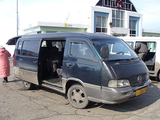 Minibus to Listvyanka