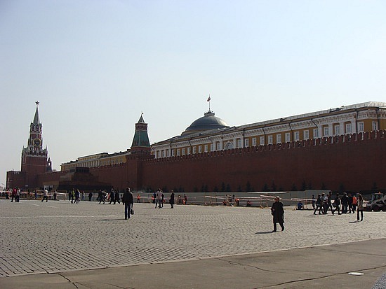 Red Square, Kremlin and Lenin's Mausoleum