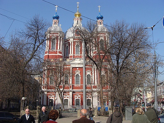 A typical Moscow church