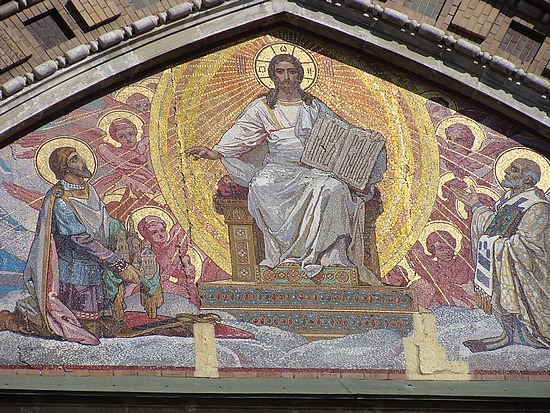 Mosaic on Cathedral of Spilt Blood