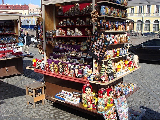 Russian Doll Seller