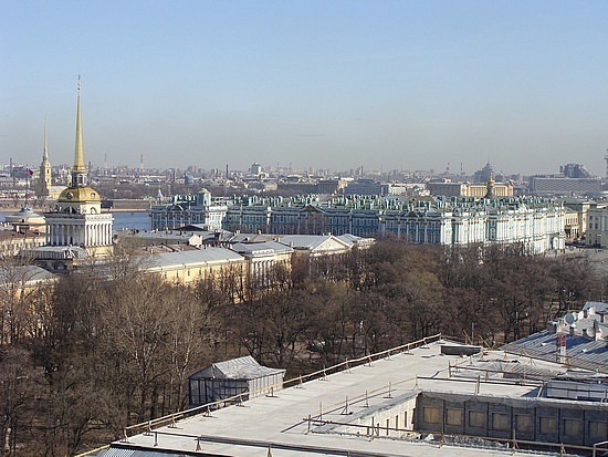 St Peter and Paul Fortress from St Isaacs