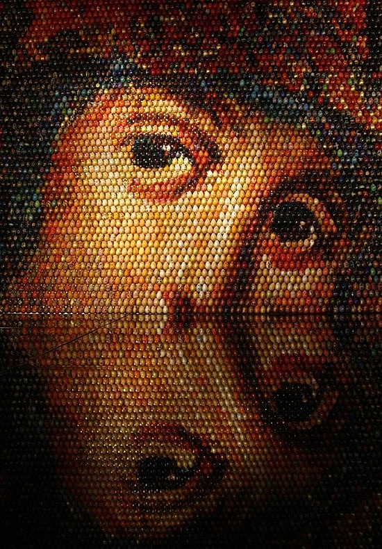 Easter Egg Mosaic at St Sophia's