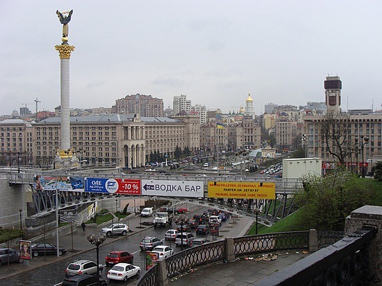 Independence Monument and Square in Kiev