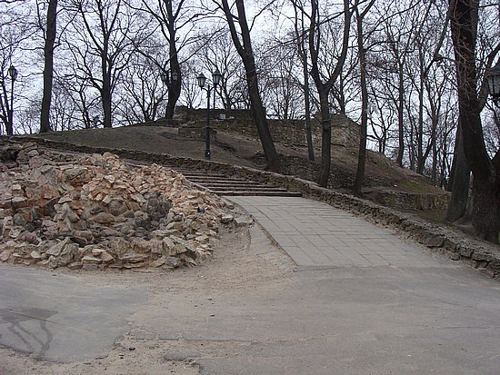 A Remaining part of the old Fort Wall