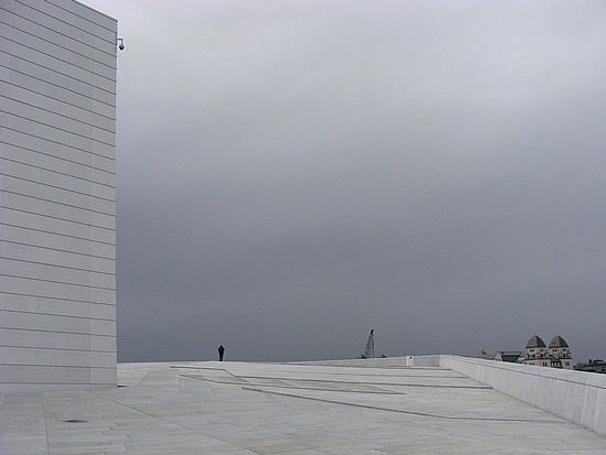 Mandy on the Opera House Roof