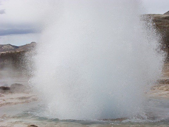 Strokkur Erupting
