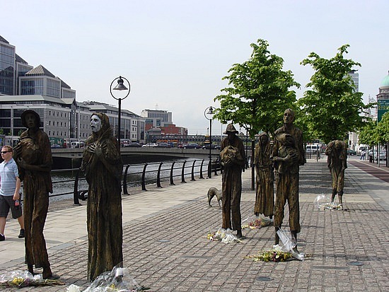 Monument To The Potato Famine