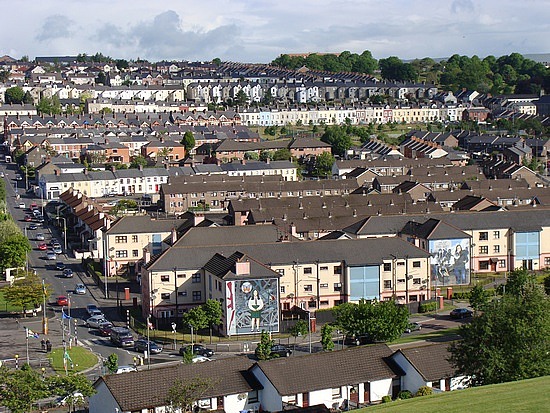 Derry Houses And Murals
