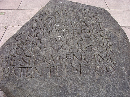 Rock Commemerating James Watt
