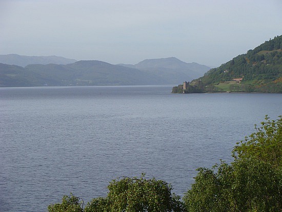 Urquhart Castle On Loch Ness