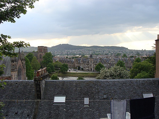 The View Of Inverness From The Hostel