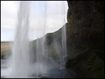 Behind Seljalandsfoss