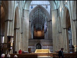 Inside York Minster