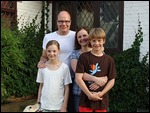 Maya, Torben, Mette and Kristoffer Brinks