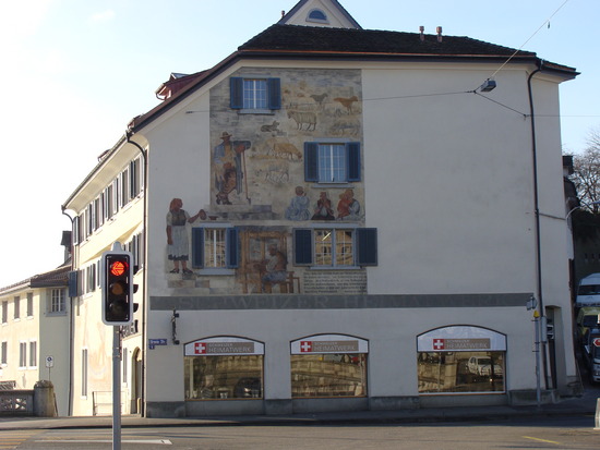 Murals on walls