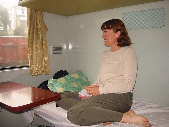 Thru Vietnam on the train