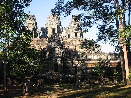 Overgrown temples