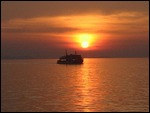 Sunset from the ferry