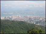 Penang from the funicular