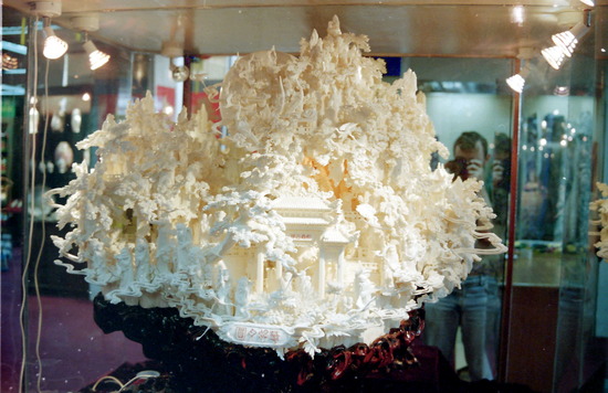 Jade carving