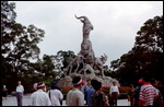 5 Rams Statue