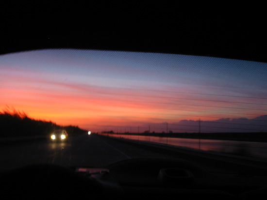 Sunset at the Everglades