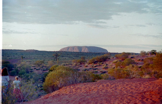 Sunset at Ayers Rock