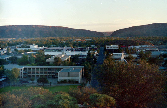 Alice Spings from Anzac Hill