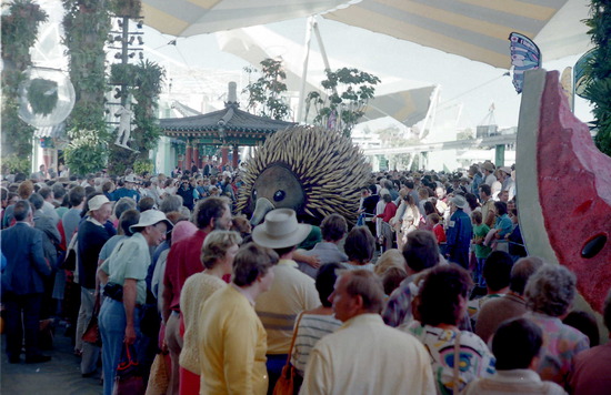 'Edible' parade