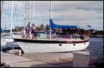 Martin and Fiona's yacht - Gabo Island