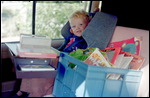 Brendan in the Tarago