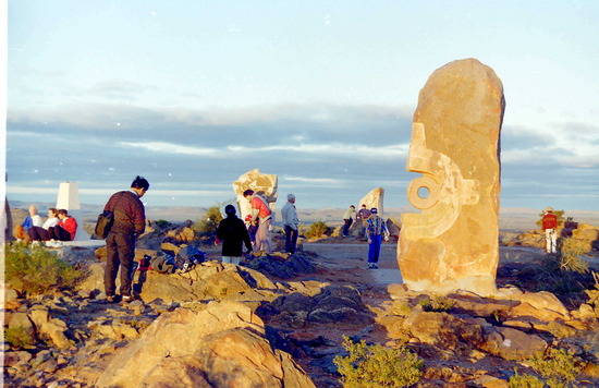 Sculptures in the Desert