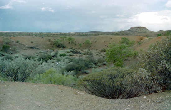 Henbury Meteorite Craters