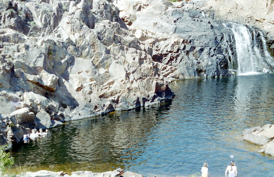 Top Pool at Edith Falls