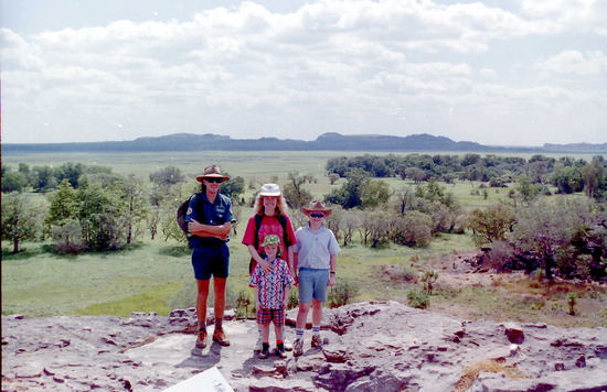 On top of Obiri Rock