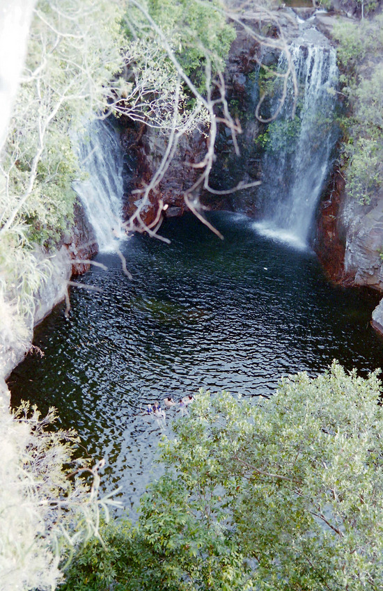 Our plunge pool at Florence Falls