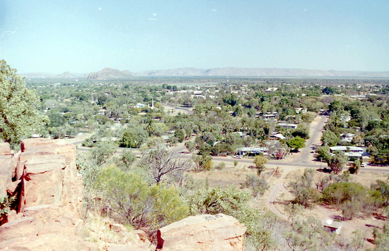 The view from Kelly's Knob