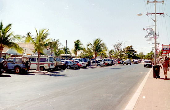 Main street of Broome