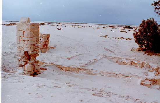 Eucla Telegraph Station remains