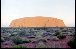 Sunset over Ayers Rock