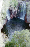 Our plunge pool at Florence Falls