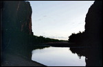 Windjana Gorge at sunset